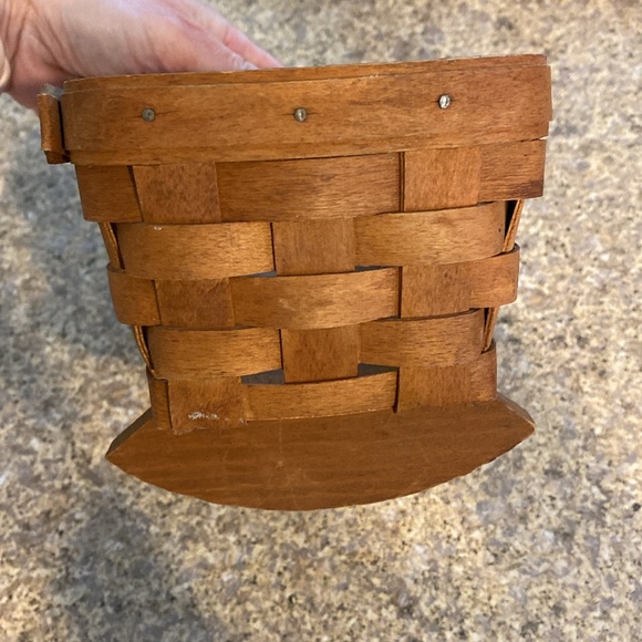 Longaberger Cradle Rocker Handmade Basket - Picture 8 of 17